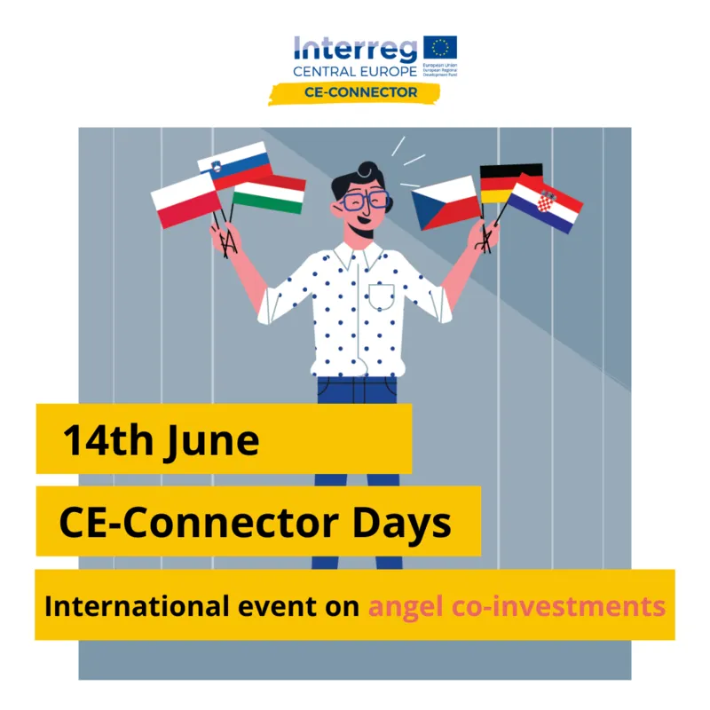 czechstartups.org: The CE-CONNECTOR startup opportunity is underway and offers an investment of up to 1 million EUR
