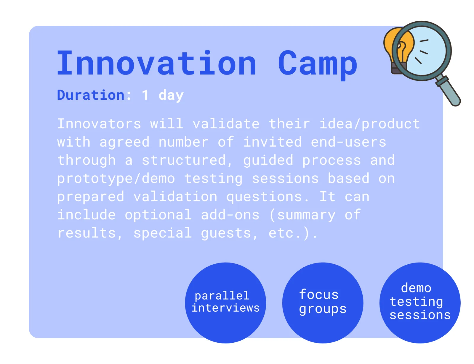 Our flagship sessions 3